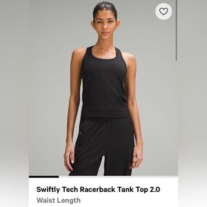 Lululemon swiftly tech race length tank